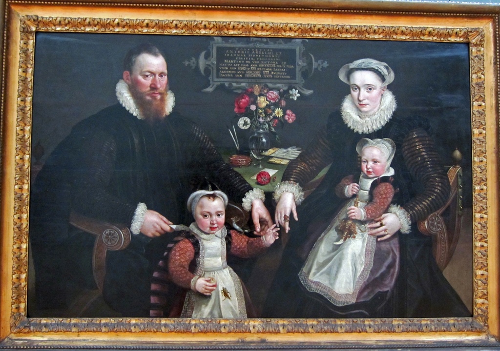 Portrait of Antonio Anselmo, His Wife and Children